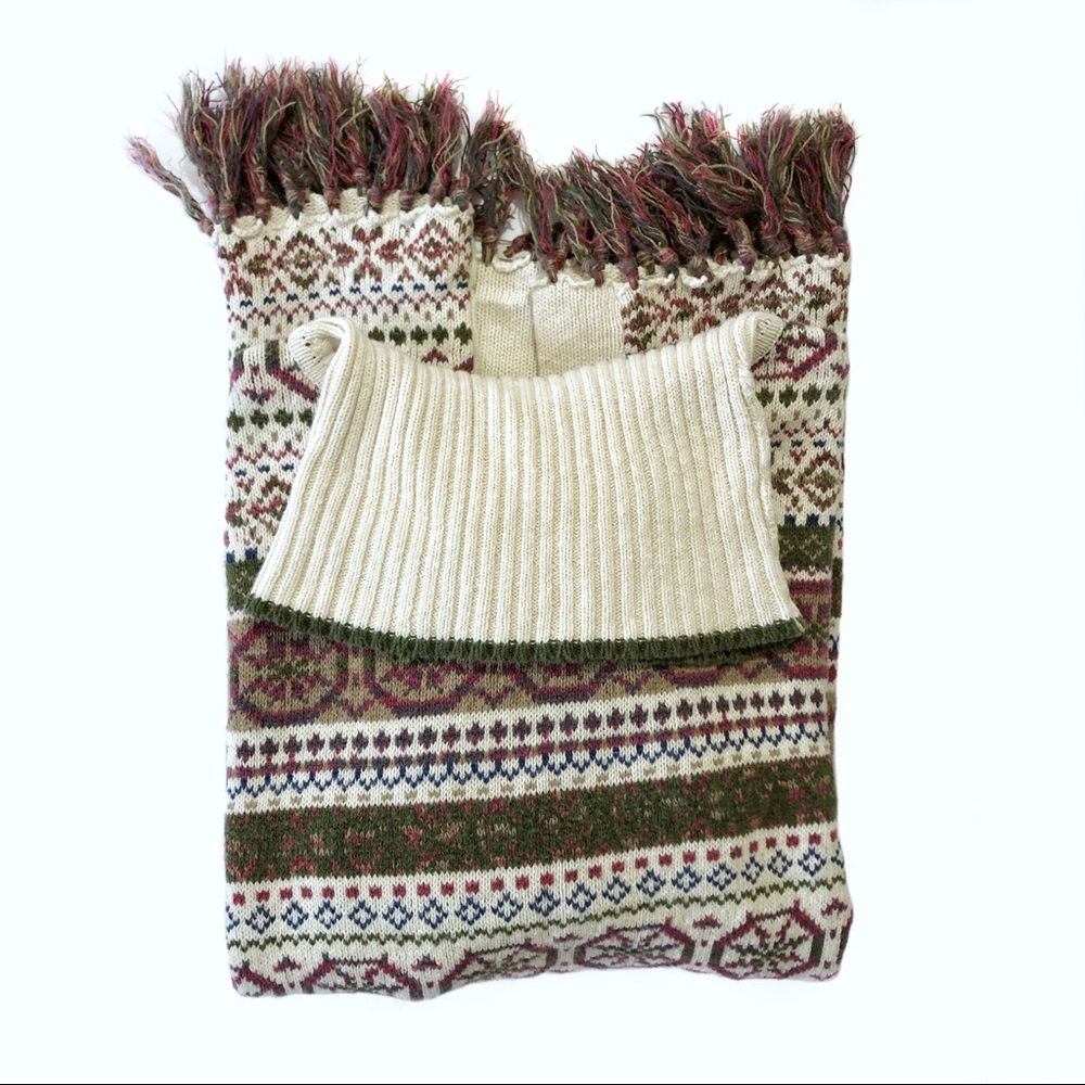 🌵50% off Vintage Fringe Hem Sweater |The Villager